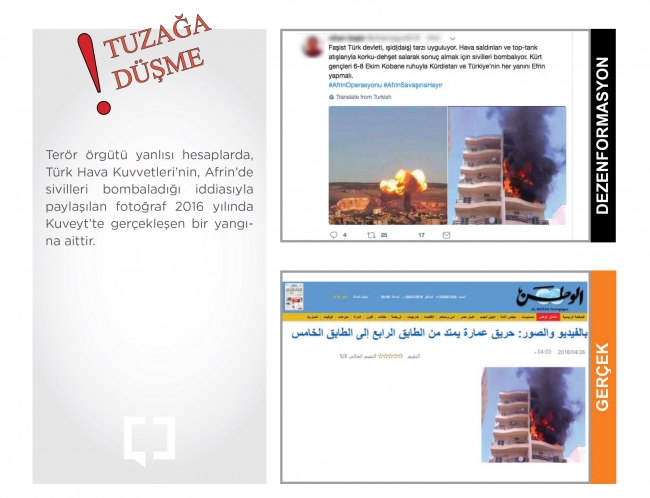 YPG/PKK'nın 'Afrin' yalanları tek tek deşifre edildi